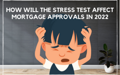 How will the stress test affect mortgage approvals in 2022?